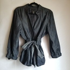 Attention Dressy Denim Jacket